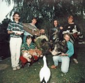 Photo Shoot for the Sunday Times 1986